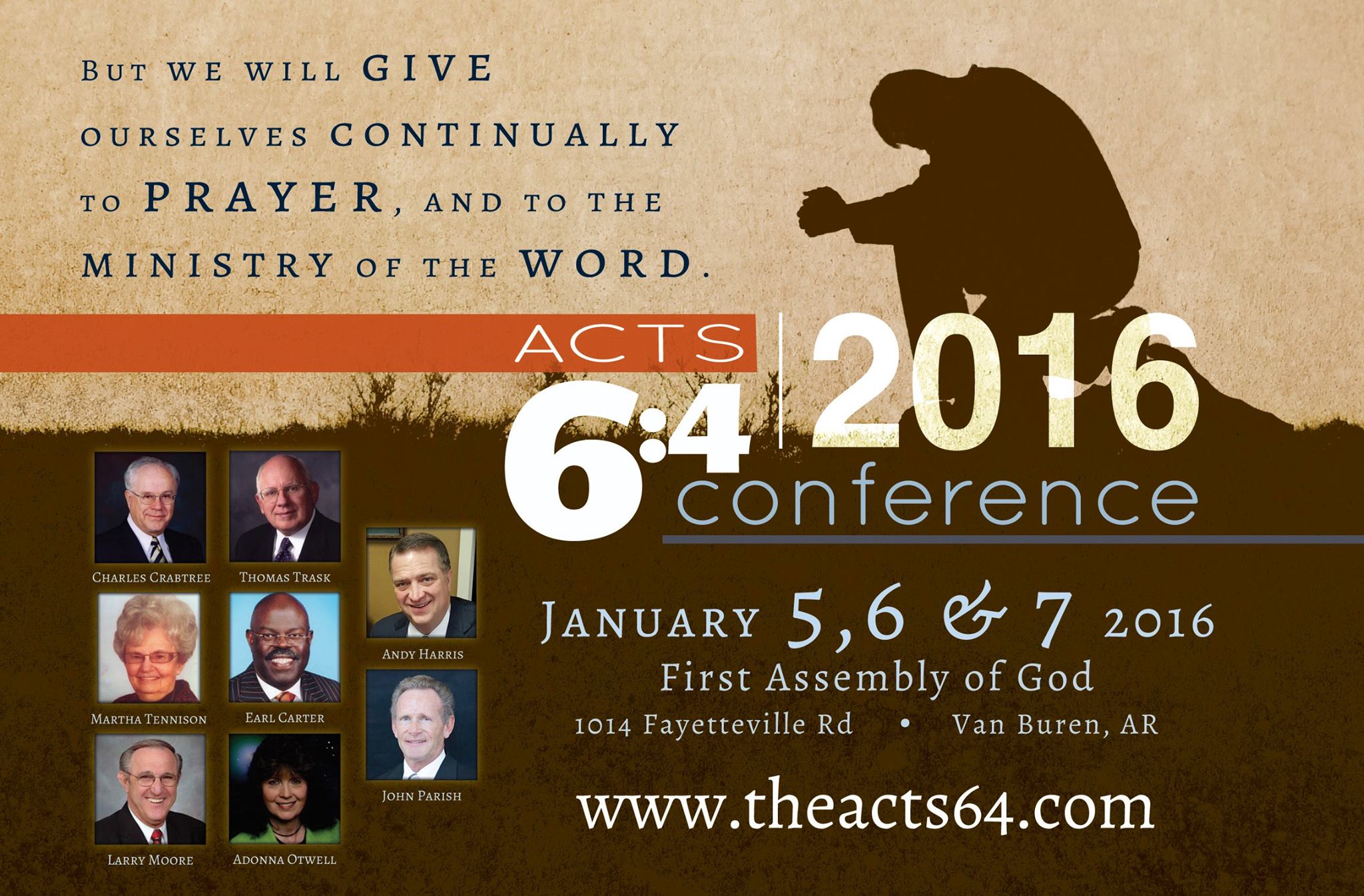 Acts 6:4 2016 Conference – Chresten Tomlin Ministries