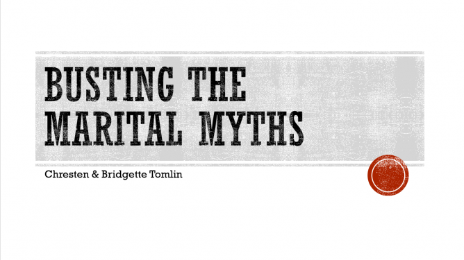 Chresten & Bridgette are passionate about helping married couples bust the marital myths that seek to divide them and discover the Truth to forge stronger marriage relationships.